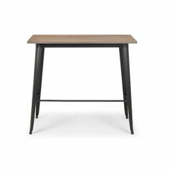 Cheapest ✔️ Julian Bowen Grafton Bar Table Mocha Elm 🛒 -Julian Bowen Sales Store 30794244 alt02