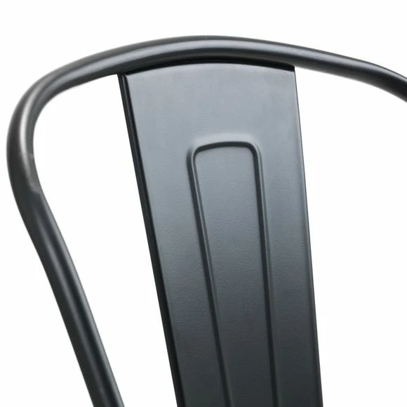 New ๐ Julian Bowen Grafton Set of 4 Metal Chairs Mocha Elm โ๏ธ 6 New ๐ Julian Bowen Grafton Set of 4 Metal Chairs Mocha Elm โ๏ธ - Image 4