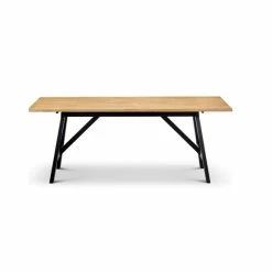 Buy 🧨 Julian Bowen Hockley Dining Table Oak 🥰 -Julian Bowen Sales Store 30794266 alt02