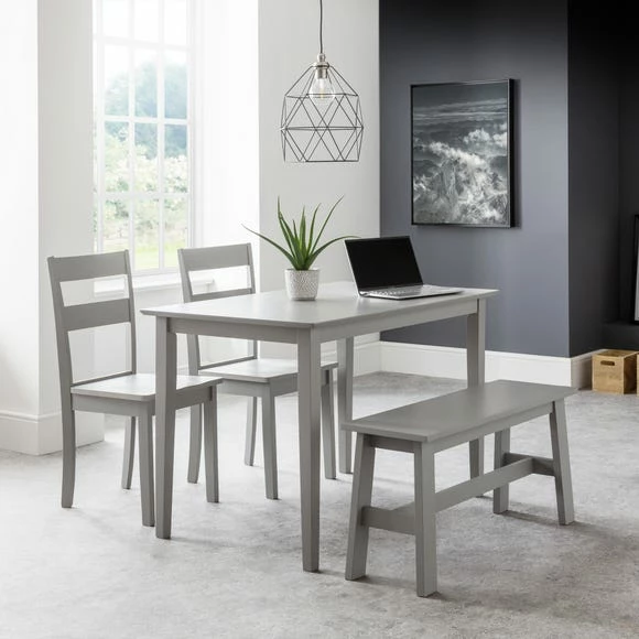 Deals ๐ฅ Julian Bowen Kobe Compact Rectangular Dining Table Grey โ๏ธ 3 Deals ๐ฅ Julian Bowen Kobe Compact Rectangular Dining Table Grey โ๏ธ