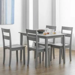 Deals ❤️ Julian Bowen Kobe Set of 2 Dining Chairs 🤩