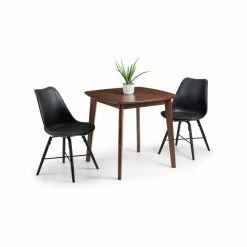 Best reviews of 👏 Julian Bowen Lennox Square Dining Table Walnut 🔥 -Julian Bowen Sales Store 30794293 alt04