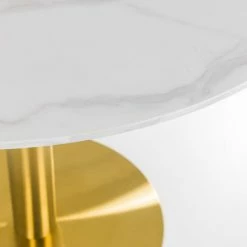 Budget 🔥 Julian Bowen Palermo Round Pedestal Dining Table ❤️ -Julian Bowen Sales Store 30794330 alt04