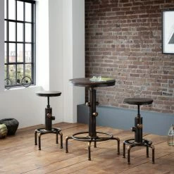 Top 10 ๐ Julian Bowen Rockport Pipework Bar Stool ๐
