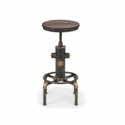 Top 10 🔔 Julian Bowen Rockport Pipework Bar Stool 🎁 -Julian Bowen Sales Store 30794350 alt02