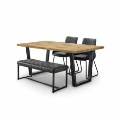 Promo ⌛ Julian Bowen Soho Dining Bench 🥰 -Julian Bowen Sales Store 30794360 alt03