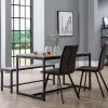 Best deal 🛒 Julian Bowen Staten Rectangular Dining Table with 1 Bench and 2 Monroe Chairs 😀 -Julian Bowen Sales Store 30794364