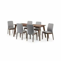 Discount ⌛ Julian Bowen Berkeley Rectangular Dining Table Walnut ⭐ -Julian Bowen Sales Store 30794477 alt06