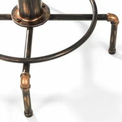 Promo 🤩 Julian Bowen Rockport Pipework Bar Table ❤️ -Julian Bowen Sales Store 30794585 alt03