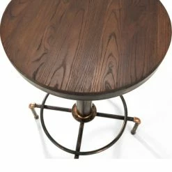 Promo 🤩 Julian Bowen Rockport Pipework Bar Table ❤️ -Julian Bowen Sales Store 30794585 alt04