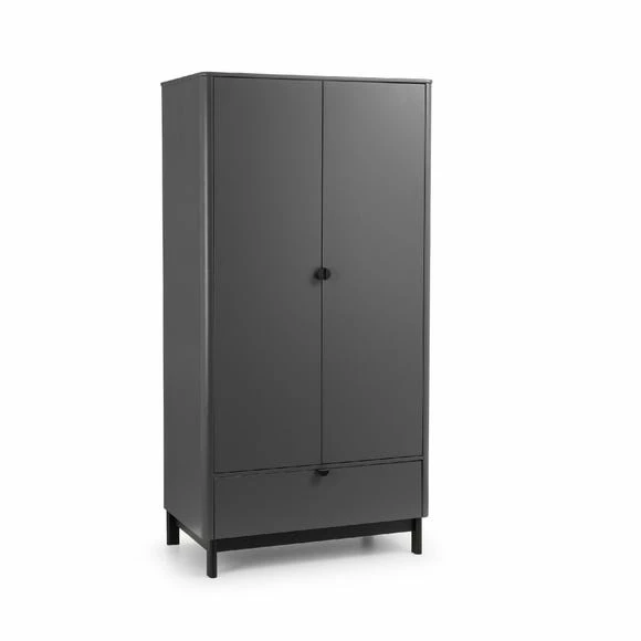 Best reviews of 🥰 Julian Bowen Chloe Double 1 Drawer Wardrobe, Grey 😀 4 Best reviews of 🥰 Julian Bowen Chloe Double 1 Drawer Wardrobe, Grey 😀 - Image 2