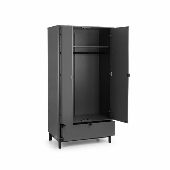 Best reviews of 🥰 Julian Bowen Chloe Double 1 Drawer Wardrobe, Grey 😀 5 Best reviews of 🥰 Julian Bowen Chloe Double 1 Drawer Wardrobe, Grey 😀 - Image 3