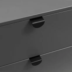 Best deal 🥰 Julian Bowen Chloe Wide 6 Drawer Chest, Grey ⌛ -Julian Bowen Sales Store 30809995 alt05