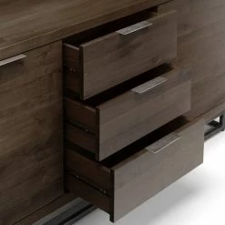 New 🎁 Julian Bowen Brooklyn Sideboard Dark Oak 🥰 -Julian Bowen Sales Store 30809999 alt04