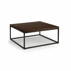 Outlet 🔔 Julian Bowen Brooklyn Square Coffee Table Dark Oak ⭐