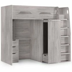 Best deal ❤️ Julian Bowen Pegasus Single High Sleeper Bed ⭐ -Julian Bowen Sales Store 30816285 alt02