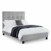 Wholesale 👍 Julian Bowen Sorrento Light Grey Upholstered Bed Frame 🛒 2 Wholesale 👍 Julian Bowen Sorrento Light Grey Upholstered Bed Frame 🛒 -Julian Bowen Sales Store 30816298